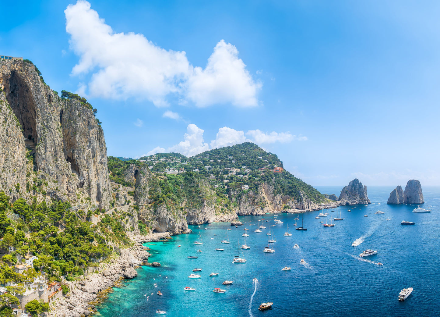 Capri by private boat 