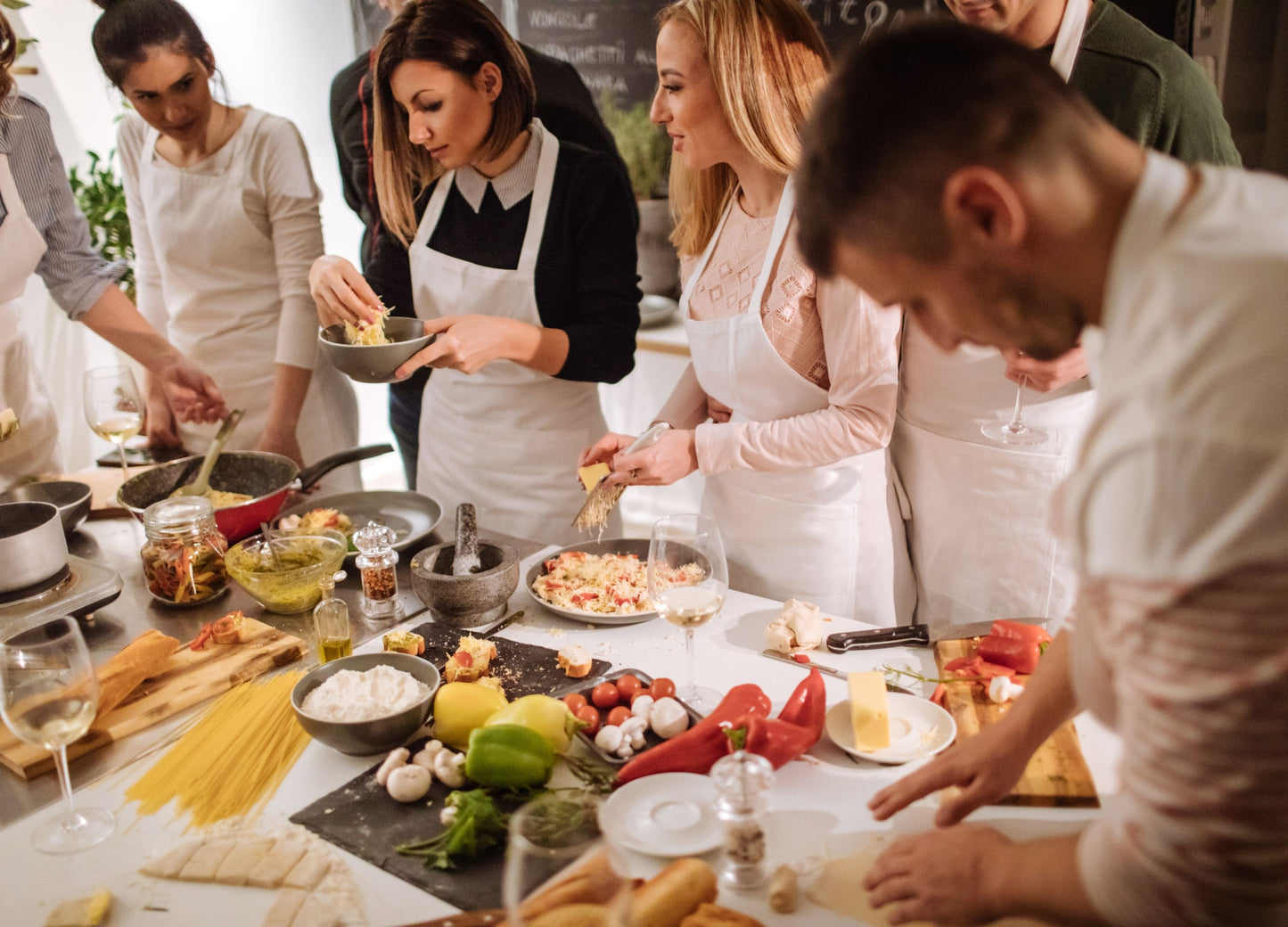 Cooking Class in Enoteca/Wine Shop