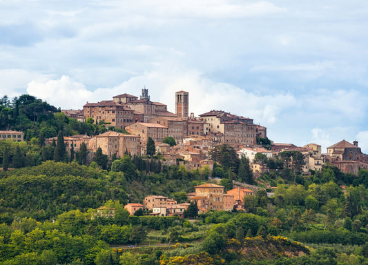 Montalcino, St. Antimo Abbey, dan Montepulciano